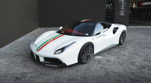Ferrari 488 GTB by RACE! on ADV.1 Wheels (ADV10.0 M.V2 SL) 2016 года